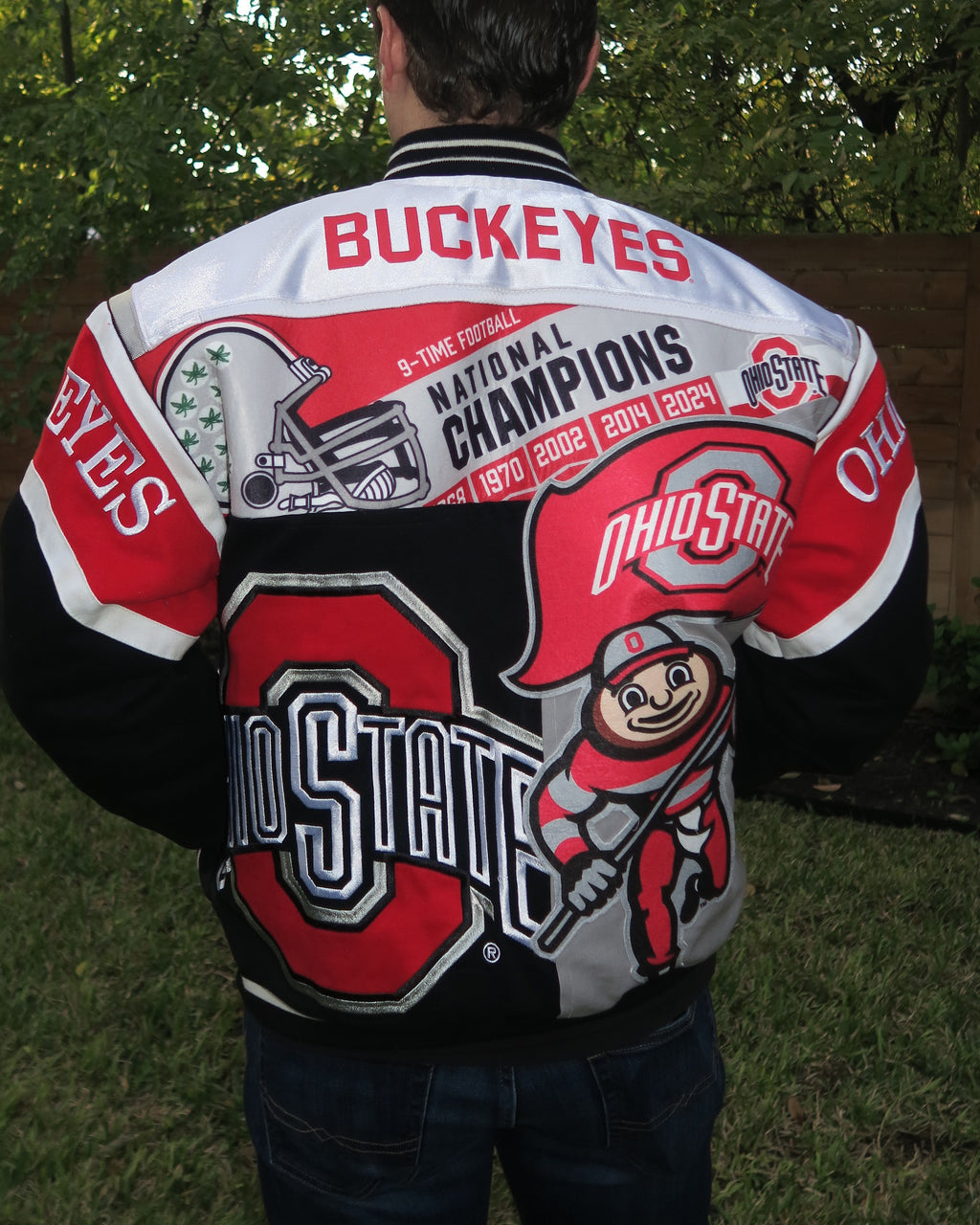 Custom Patchwork Bomber Jacket