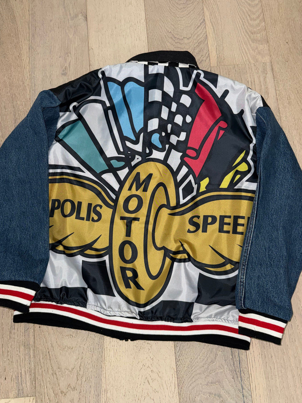 Custom Denim Bomber
