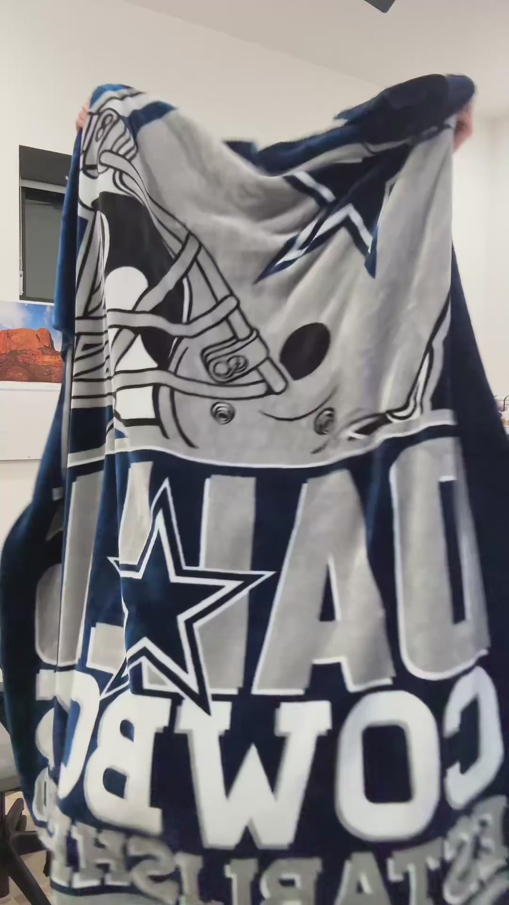 Dallas Cowboys Blanket Jacket